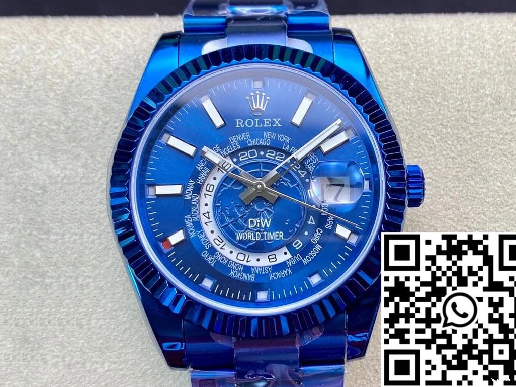 WWF Factory Dial Blue Sky DIW Dweller Rolex 40MM 0819